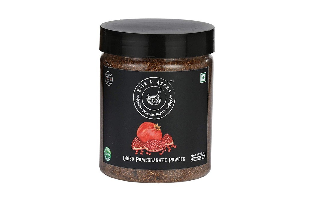 Salz & Aroma Dried Pomegranate Powder    Plastic Jar  250 grams
